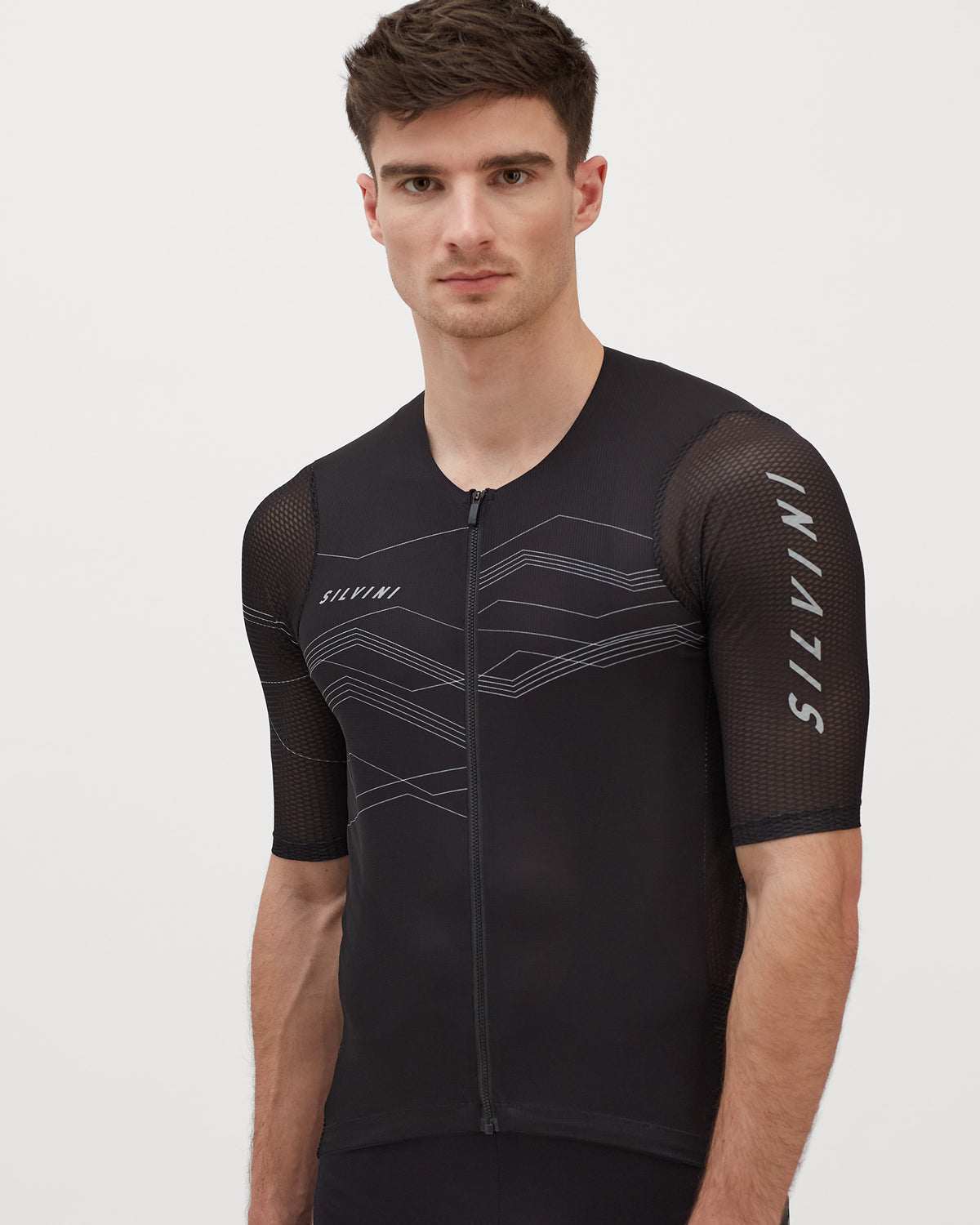 Pánsky cyklistický dres MD2000 Legno