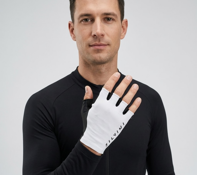 Unisex cyklistické rukavice Silvini UA1633 Sarca