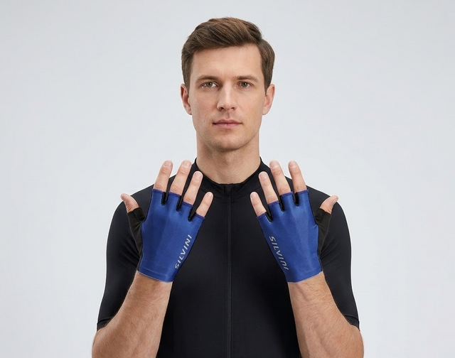 Unisex cyklistické rukavice Silvini UA1633 Sarca