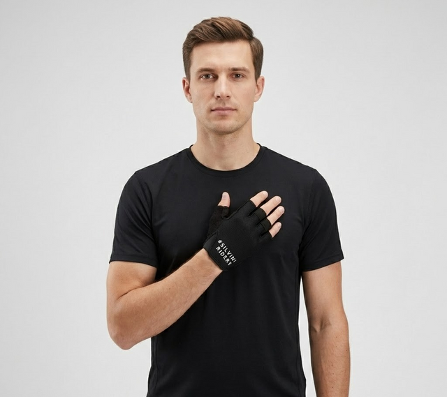 Unisex cyklistické rukavice Silvini UA2523 Varena