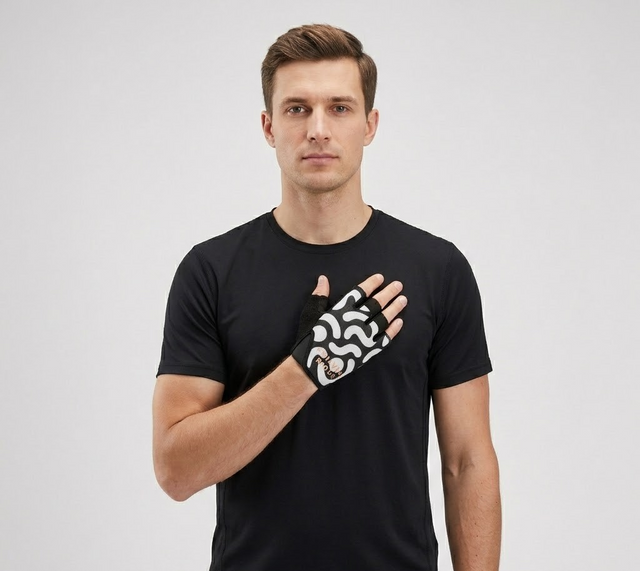 Unisex cyklistické rukavice Silvini UA2523 Varena