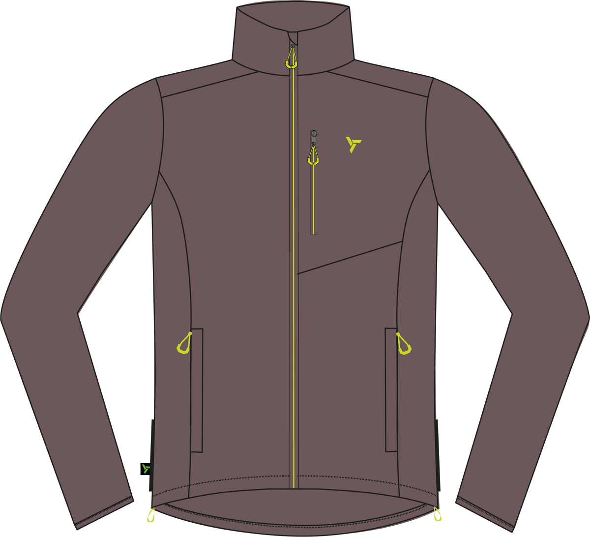 Dámsky športový fleece WJ2606 Anterselva