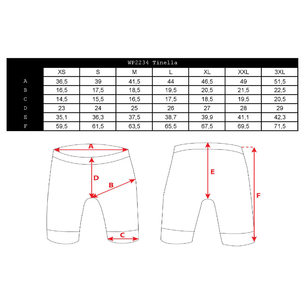 Dámske šortky Silvini WP2028 Tinella