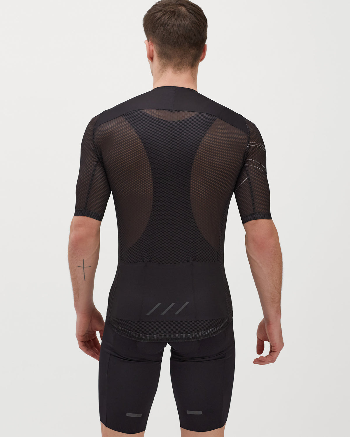 Pánsky cyklistický dres MD2000 Legno