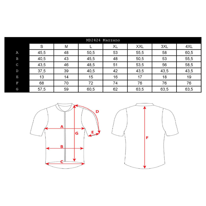Pánsky dres Silvini MD2042 Mazzano