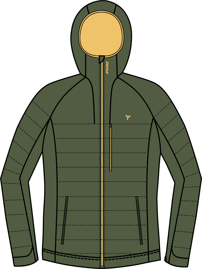 Pánska bunda Silvini MJ1142 Rutor