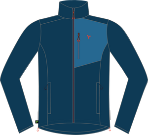 Silvini pánska mikina MJ2605 Anterselvo