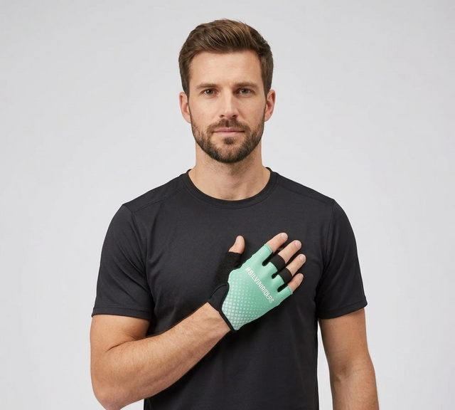 Unisex cyklistické rukavice Silvini UA2523 Varena